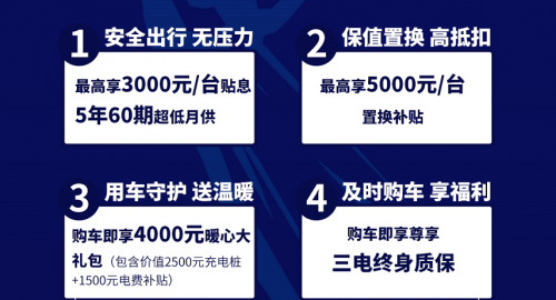 守护安全出行 奇瑞新能源诚推四重安心购车优惠